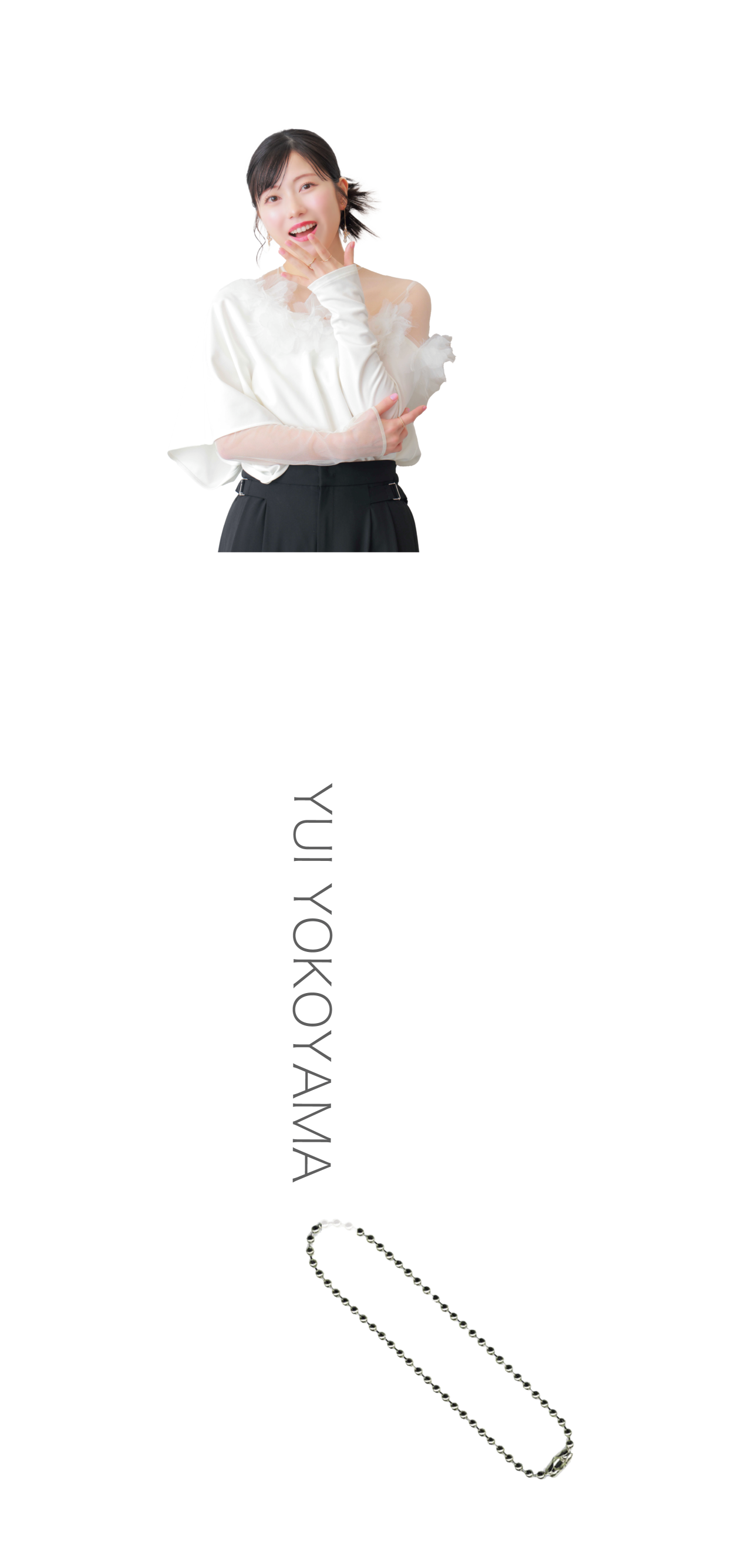 横山由依アクリルフォトプロップスB