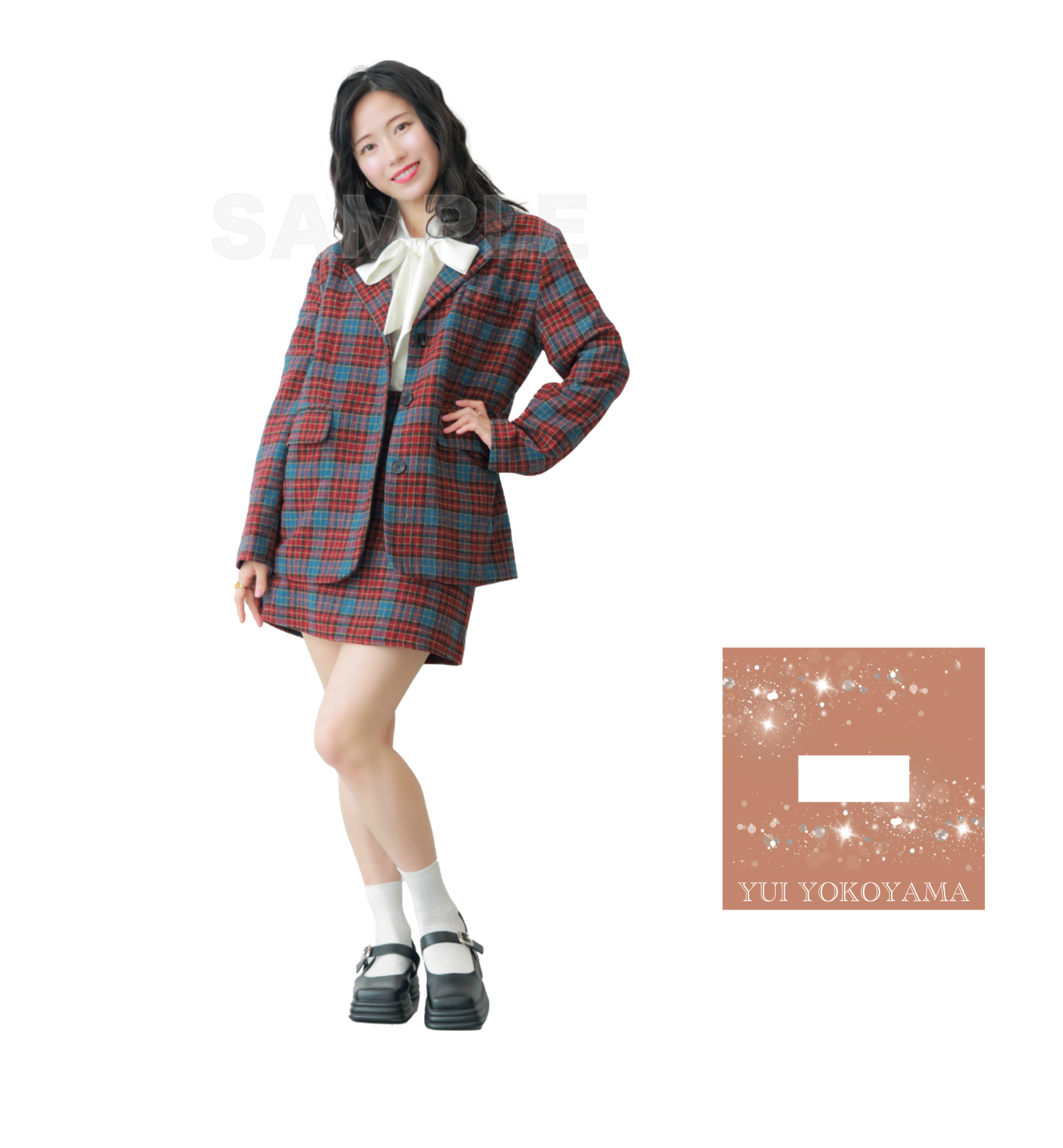 横山由依アクリルスタンドE